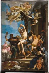 S:t Blaises martyrium, ca 1680 (olja på duk)
