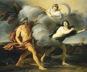 Alpheus och Arethusa (olja på duk)