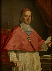 Porträtt av kardinal Barberini (olja på duk)