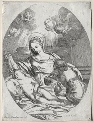 Madonna och barn med Magdalena