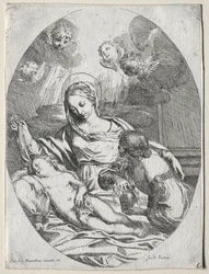 Madonna och barn med Magdalen.