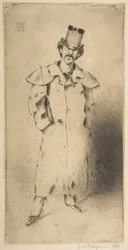 Porträtt av Whistler, 1881.