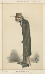 The Diogenes of the Modern Corinthians utan hans badkar, Thomas Carlyle (Vanity Fair-serien)