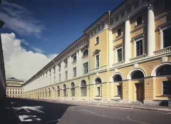 Arkitekt Rossi Street i Sankt Petersburg, 1828-1832