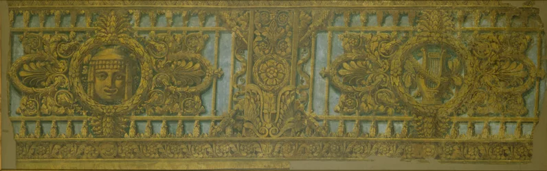 Boxdesign för Alexandrinsky-teatern i Sankt Petersburg, 1826-1829