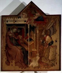 Annunciation (tempera på panel)