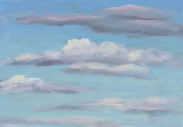 Lugnt blå himmel