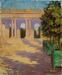 Arcade of the Grand Trianon, Versailles, 1913.