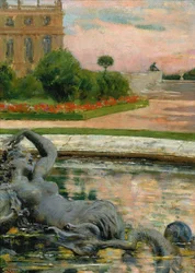 North Parterre, sirenernas fontän, 1913.