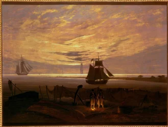 Kväll vid Östersjöns strand
