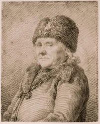 Porträtt av fadern Adolph Gottlieb Friedrich
