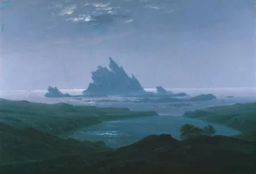 Klipprev vid havsstranden