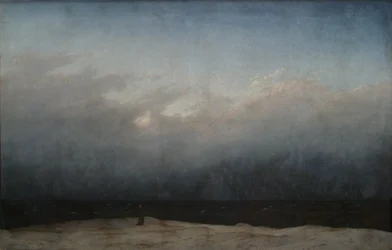 Tyska: Der Mönch am Meer Munken vid havet