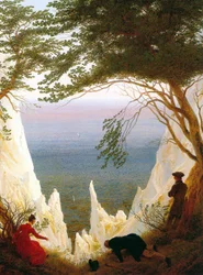 Tyska: Kreidefelsen auf Rügen Kritklippor vid Rügen