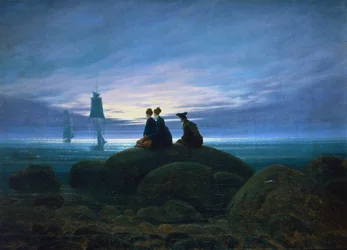 "Månuppgång över havet", 1774