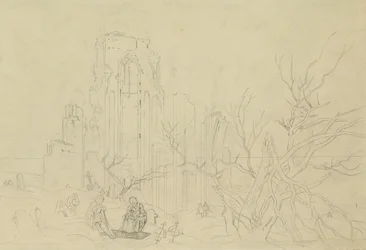 Studie för vintern, 1803