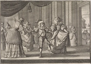 Utbildning av Balthazar Karel, äldste son till kung Filip IV, 1642
