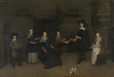 Familjescen