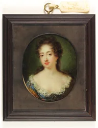 Mary II (akvarell på veläng)