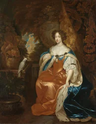 Porträtt av Mary Stuart (1662-95), fru till prins William III