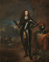Porträtt av Vilhelm III, Prins av Orange och Stadholder Vilhelm III (1650-1702), prins av Orange och sedan 1689, kung av England