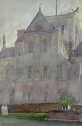 Norra transeptet, katedralen i Winchester, England