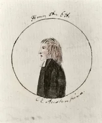 Henrik VI, ca 1790 (penna & bläck och wc på papper)