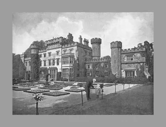Hawardens slott, c1900