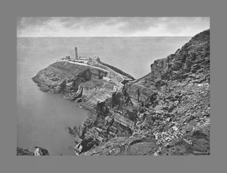 South Stack fyr, Holyhead, c1900