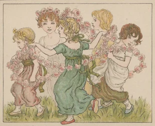 Valentine, ca. 1880.