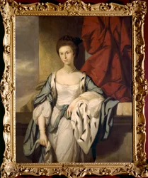 Maria Constantina Trevor, grevinna av Suffolk (olja på duk)
