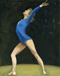 Olga, 2003 (olja på duk, kartong)