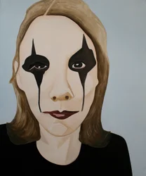 The Crow, 2003 (olja på linne)