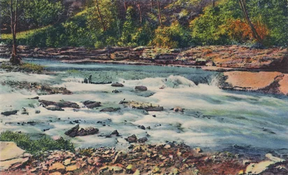 Rapid Waters, Cherokee Park, 1942