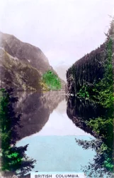 Kustscen, British Columbia, Kanada, c1920-talet.