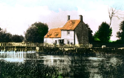 Rushey Weir, Themsen, 1926.