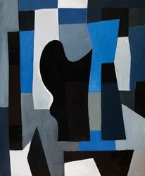 Komposition, ca 1955 (olja på duk)