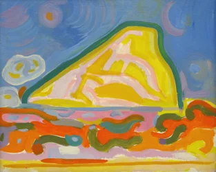 Mt Ste Victoire, ca 1944 (olja på duk)