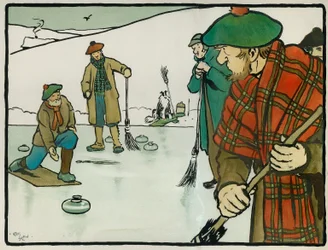 Gammal engelsk sport och spel: Curling