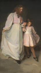 Dorothea och Francesca, 1898.