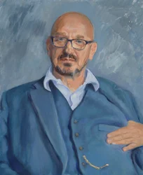 Charlie Hall, 2025 (olja på duk)