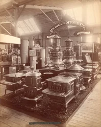 Michigan Stove Co.s utställning, Centennial Exhibition, Philadelphia