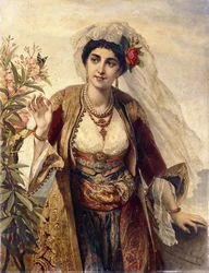 En exotisk skönhet, 1869
