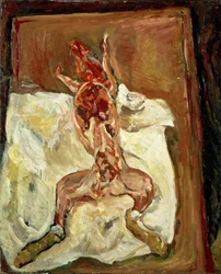 Flädd kanin, ca 1921 (olja på duk)