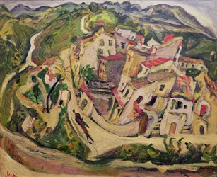 Hus i Cagnes, 1923