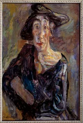 Decheance-målningen av Chaim Soutine (1894-1944)