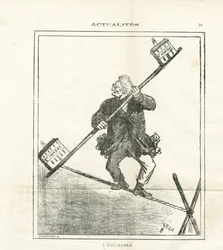 Illustration av Cham (1819-1879) i Le Charivari