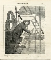 Illustration av Cham (1819-1879) i Le Charivari