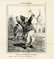 Illustration av Cham (1819-1879) i Le Charivari