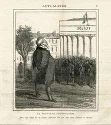 Illustration av Cham (1819-1879) i Le Charivari